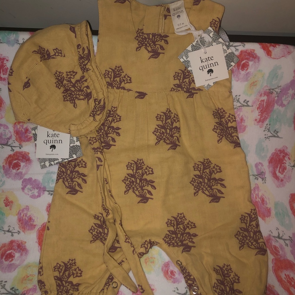 Kate Quinn Jumpsuit & Bonnet